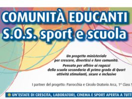 Quart: al via il progetto SOS sport e scuola