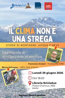 Il clima non è una strega: storie di montagne, acqua e neve