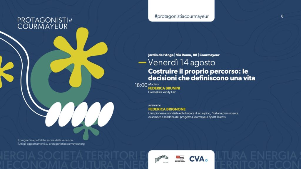14 Agosto 2026 Cva Protagonisti A Courmayeur Programma
