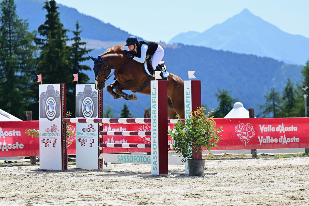 Jumping Torgnon, Torgnon (ao), 04 Venerdi Ven Silver C120 A Fasi Consecutive, Erika Bazzani. Photo Credit: Gianluca Sasso/sasso Fotografie