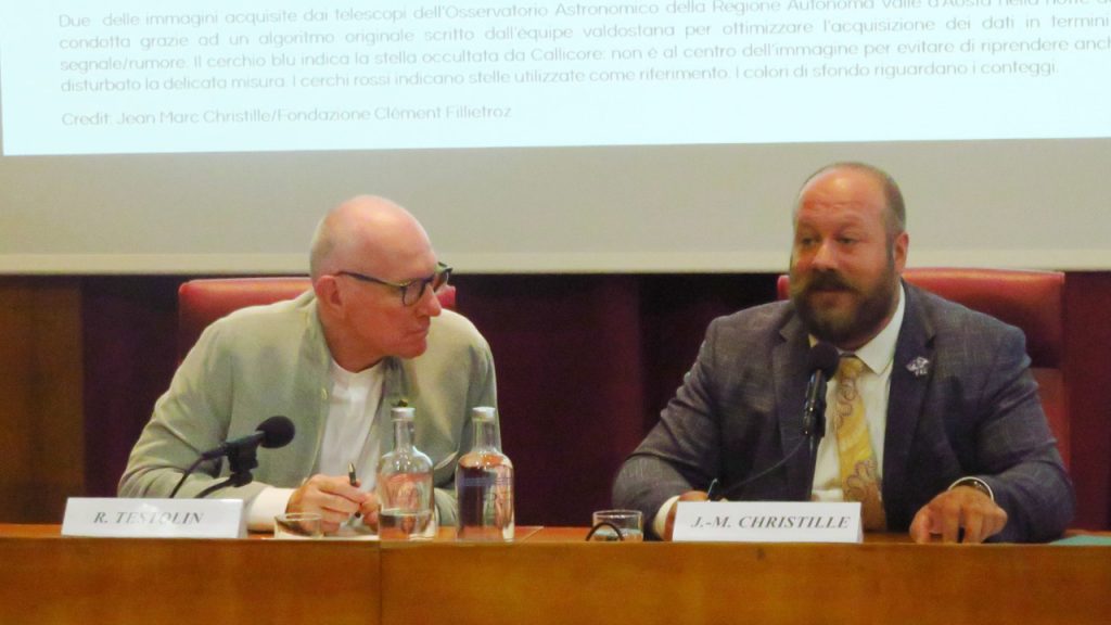 Jean-Marc Christille spiega le misurazioni su Callicore