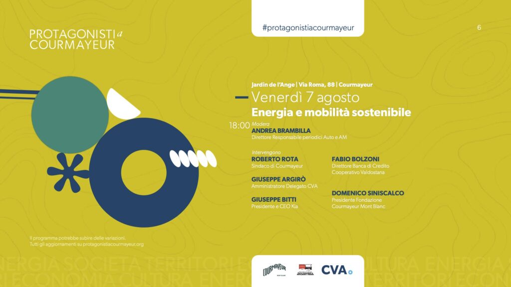 7 Agosto 2026 Cva Protagonisti A Courmayeur Programma