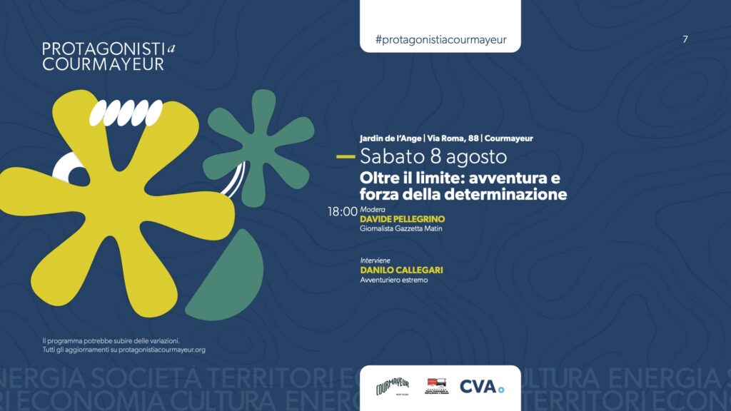 8 Agosto 2026 Cva Protagonisti A Courmayeur Programma