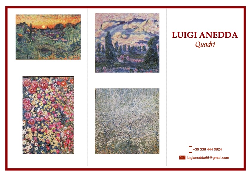 Brochure Luigi Anedda