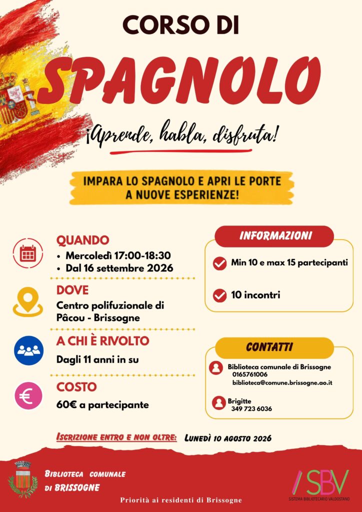 Corso Di Spagnolo 2026