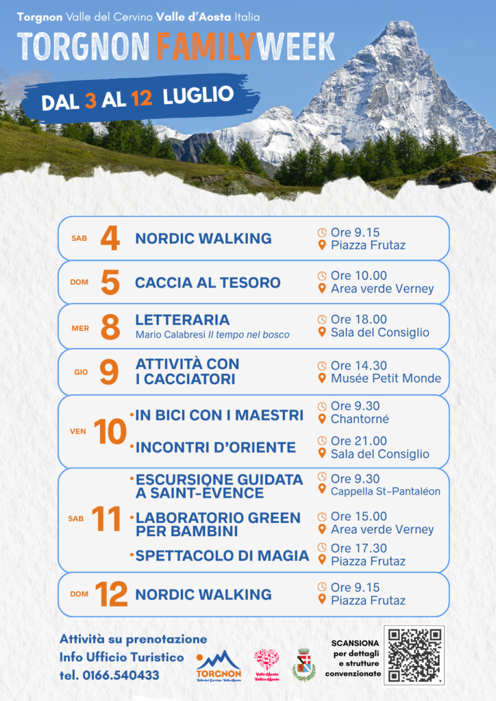 Family Week Calendario