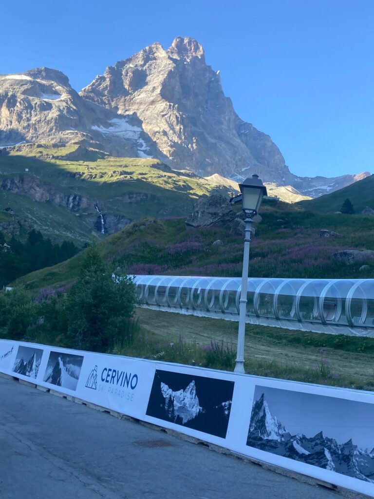 abbellimento cantiere Breuil-Cervinia