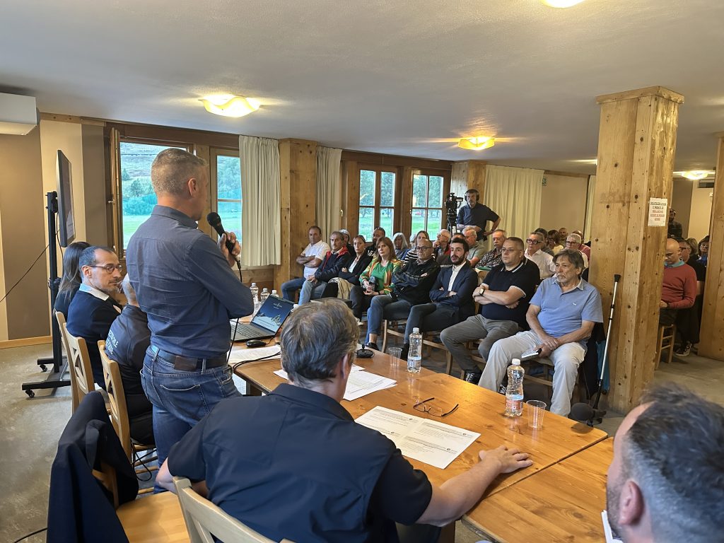 pubblico serata ripristini breuil-cervinia