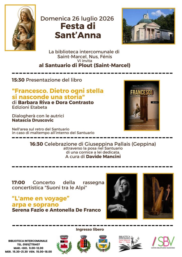 Locandina Sant'Anna 2026