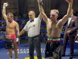 l pugile valdostano Matteo Impieri protagonista alla Grosseto Boxing Night