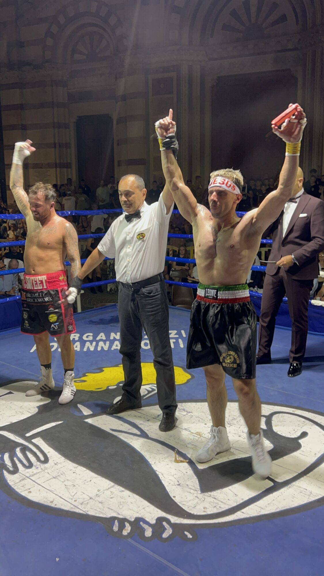 l pugile valdostano Matteo Impieri protagonista alla Grosseto Boxing Night