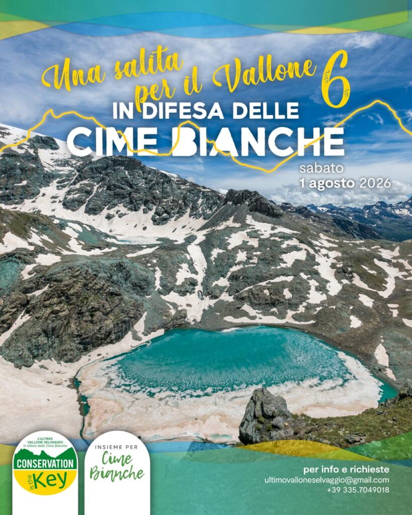 Locandina Salita al Vallone delle Cime Bianche 2026