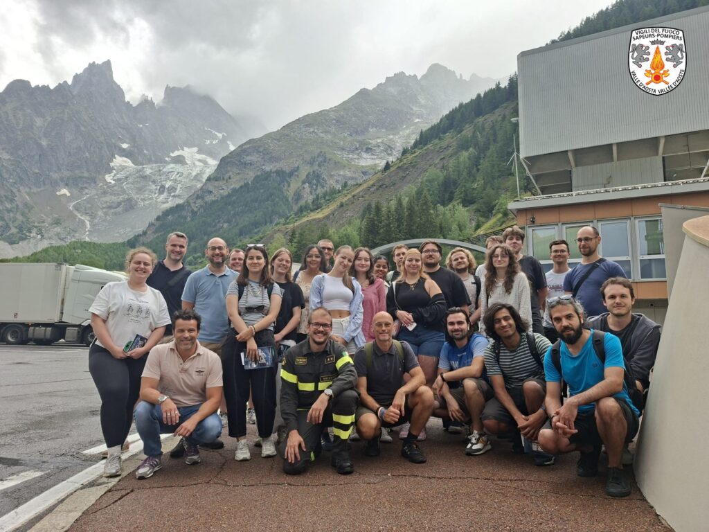 Sicurezza nelle gallerie: collaborazione tra Politecnico di Torino e Vigili del Fuoco della Valle d’Aosta per la formazione degli ingegneri del futuro