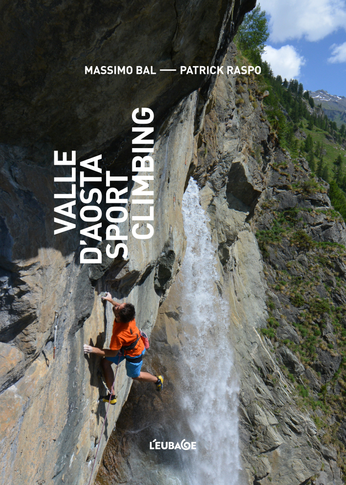 La copertina della guida Valle d'Aosta Sport Climbing