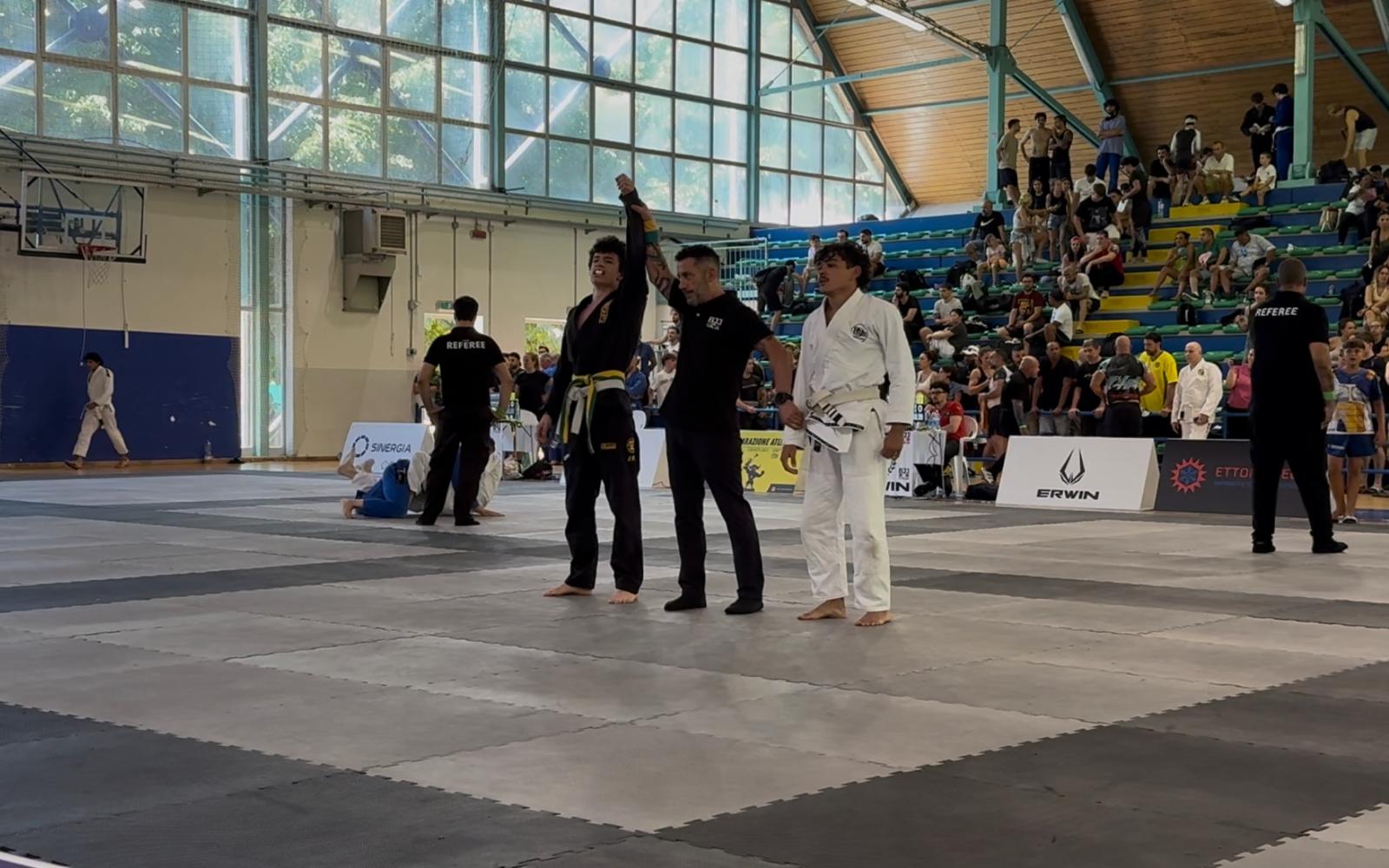 Officine Jiu Jitsu di Aosta alla competizione di Milano