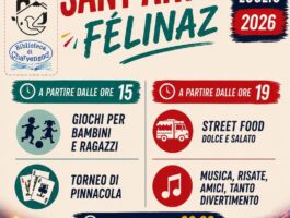 Charvensod celebra la festa di Sant\'Anna a Félinaz