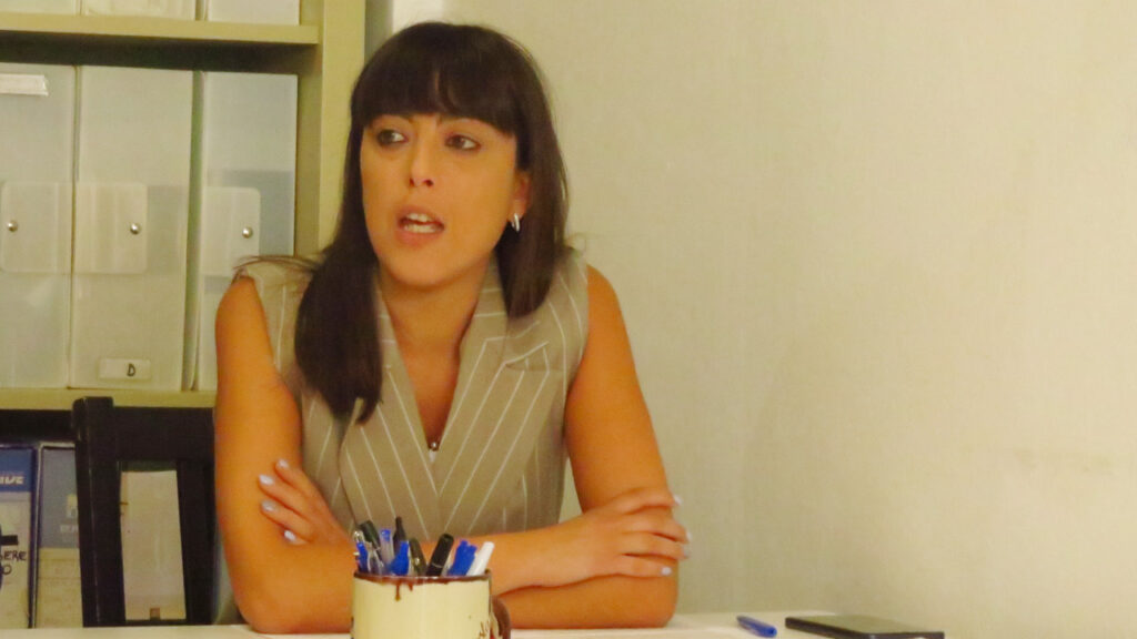 Sylvie Spirli, consigliere comunale della Lega ad Aosta