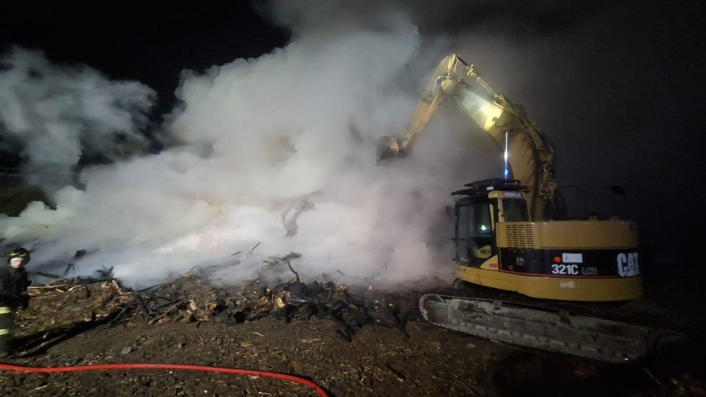 Incendio Pontey 31 luglio 2026