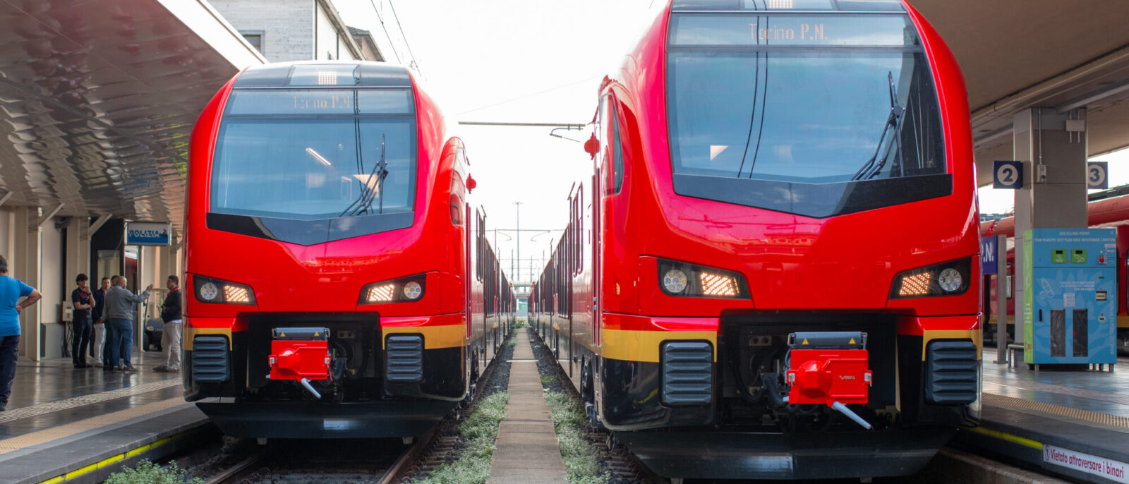 Presentati i nuovi treni elettrici della Regione autonoma Valle d’Aosta