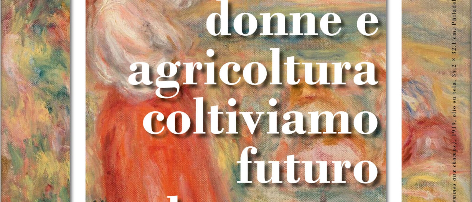 Donne e agricoltura: convegno ad Aosta il 15 ottobre